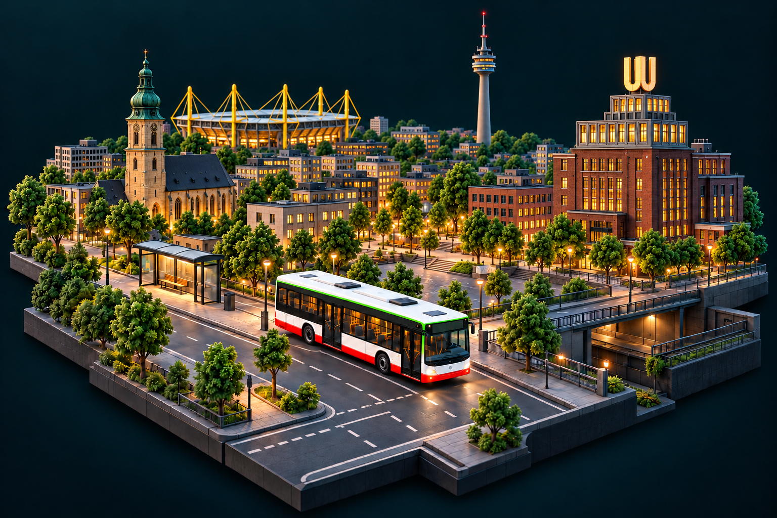 Dortmund Map